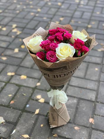 Букет цветов из: Розы в Дьяченково