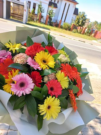 Букет цветов из: Герберы в Дьяченково